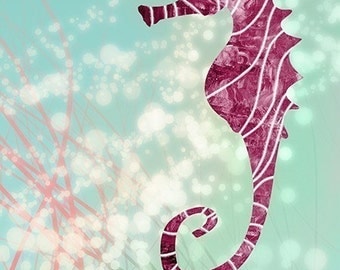Seahorse - 12x18