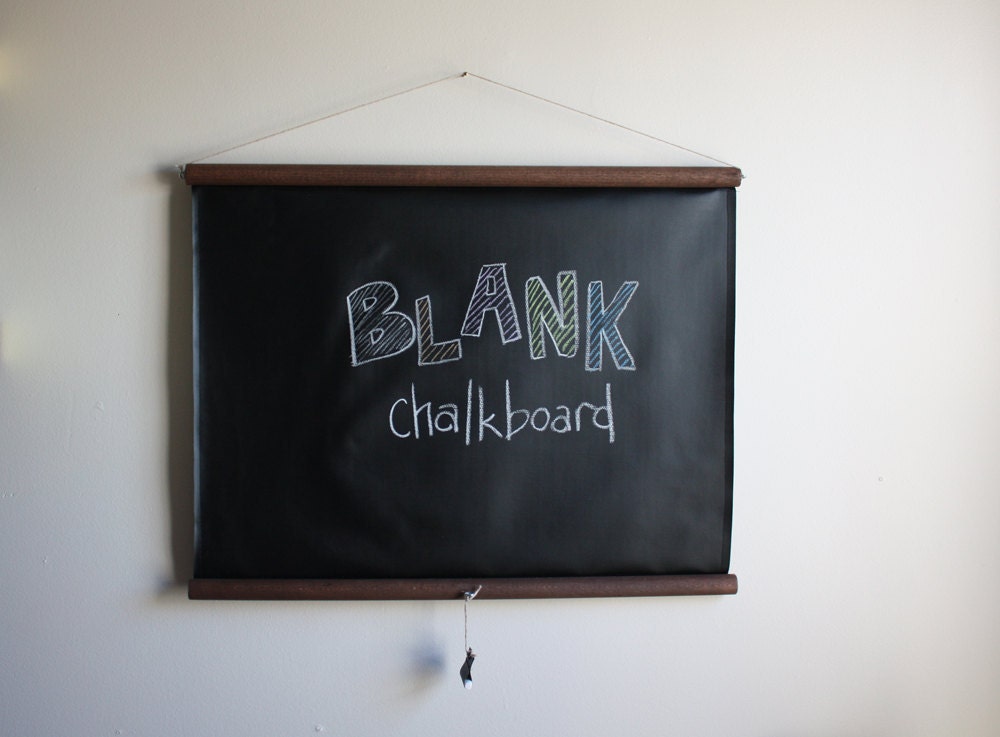 Blank Chalkboard - Smaller Size