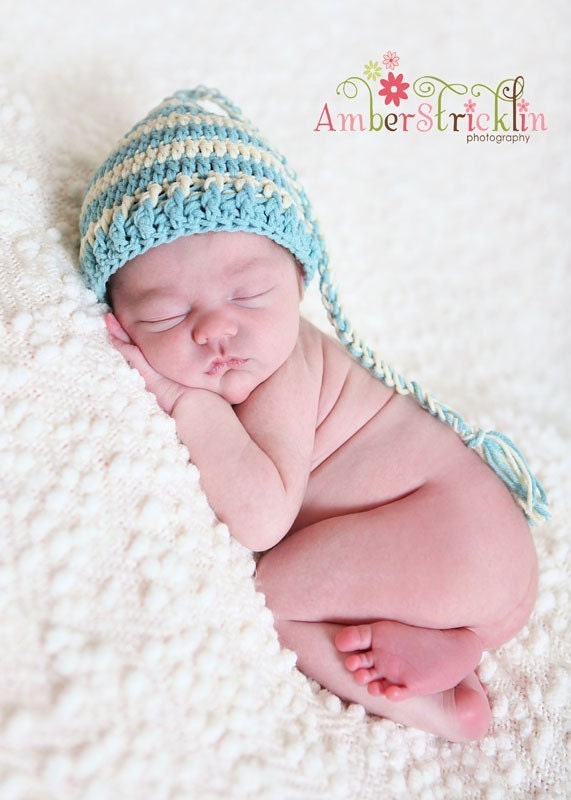 PDF Crochet Pattern - Mixie Pixie Cap