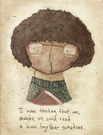 Another Bookworm Greeting Card