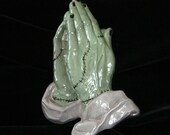The Praying Hands of Saint Frankenstein Wall Hanging