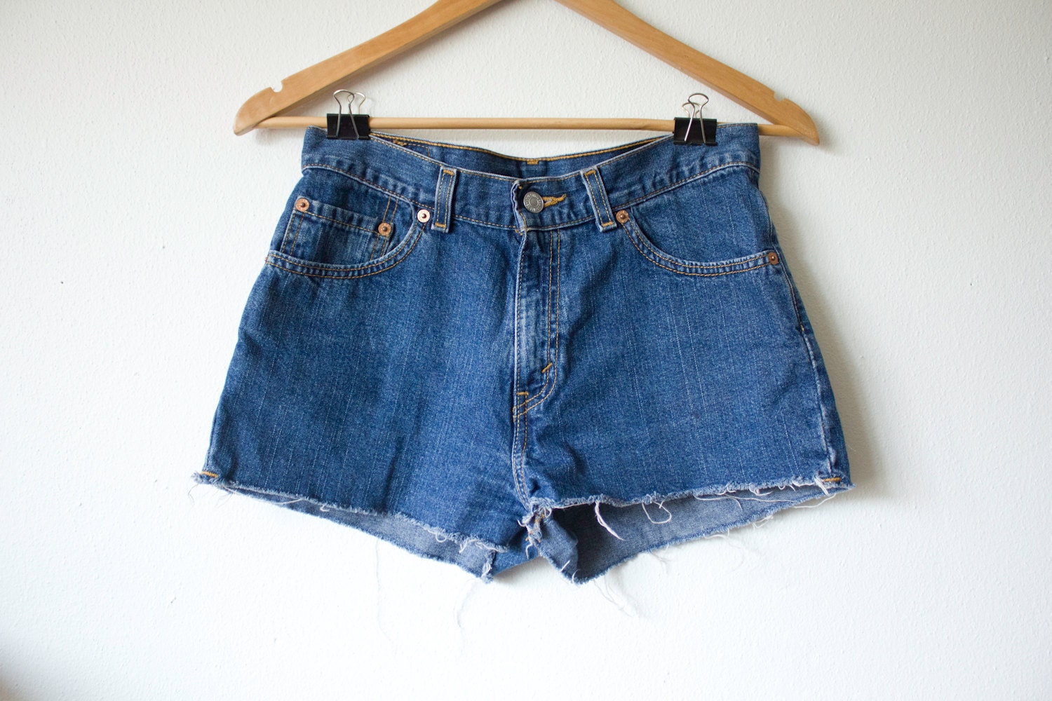 Levi's Cut Off Denim Shorts 30 Inch Waist
