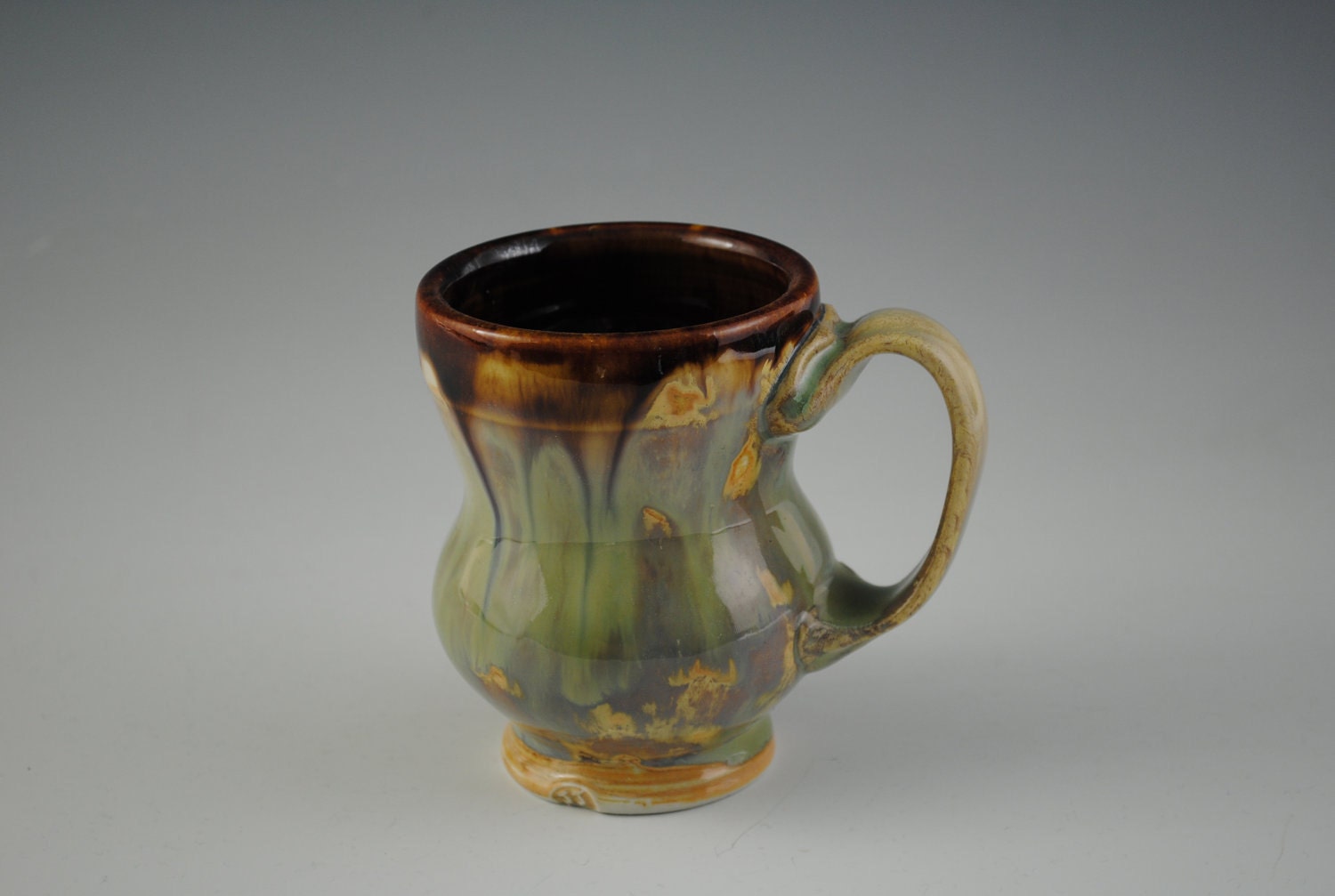Green Porcelain Coffee Mug