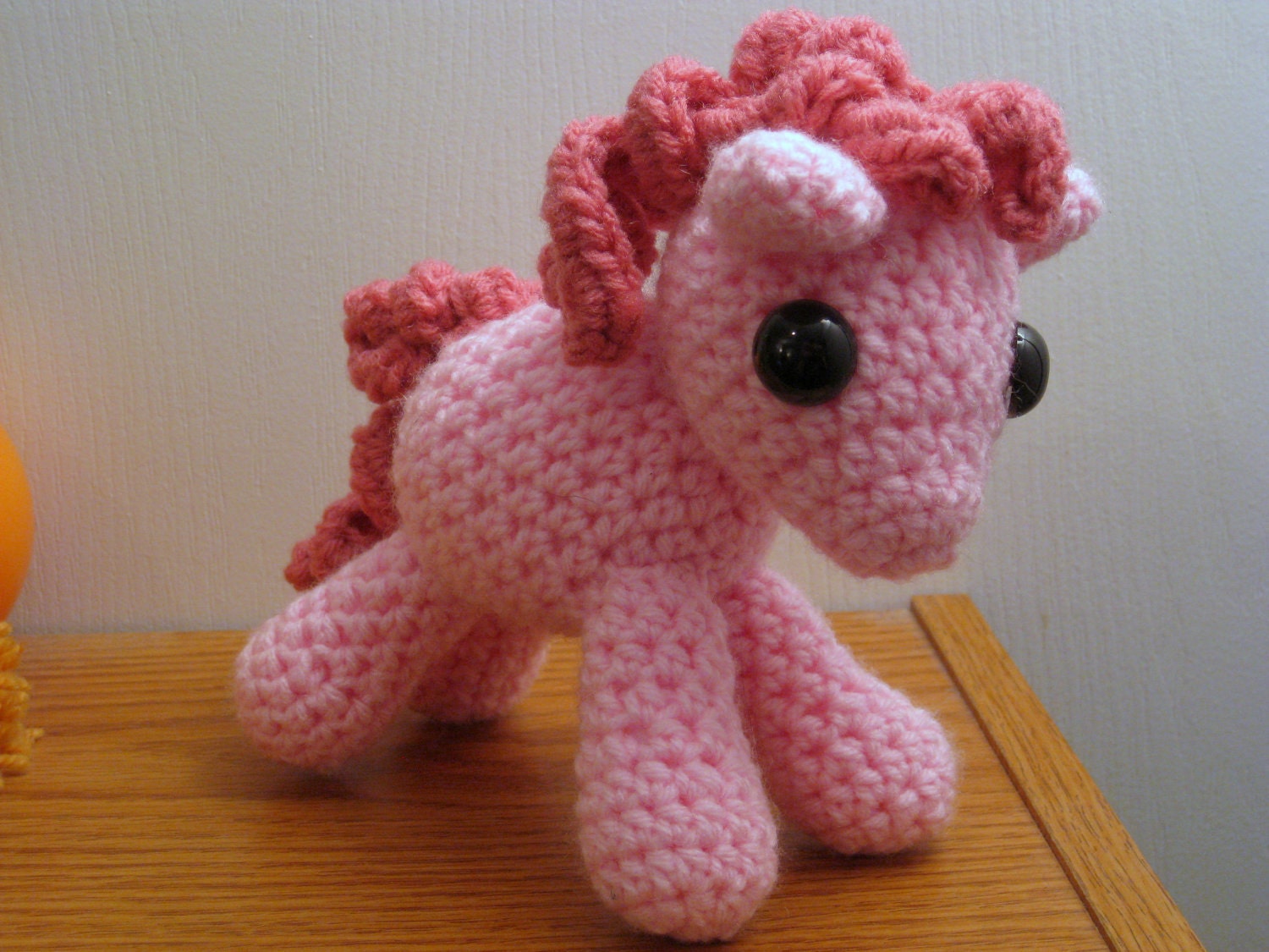 Pinkie Pie - My Little Pony Friendship is Magic Amigurumi Crocheted MLP Plush Doll