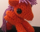 Scootaloo - My Little Pony Friendship is Magic Amigurumi Crocheted MLP Plush Doll
