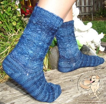 NEW Tenderfoot Toe-Up Sock Pattern