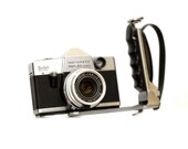 Black and White Hipster Kodak Instamatic SLR Camera Print -Photograph Retro Mod Decor