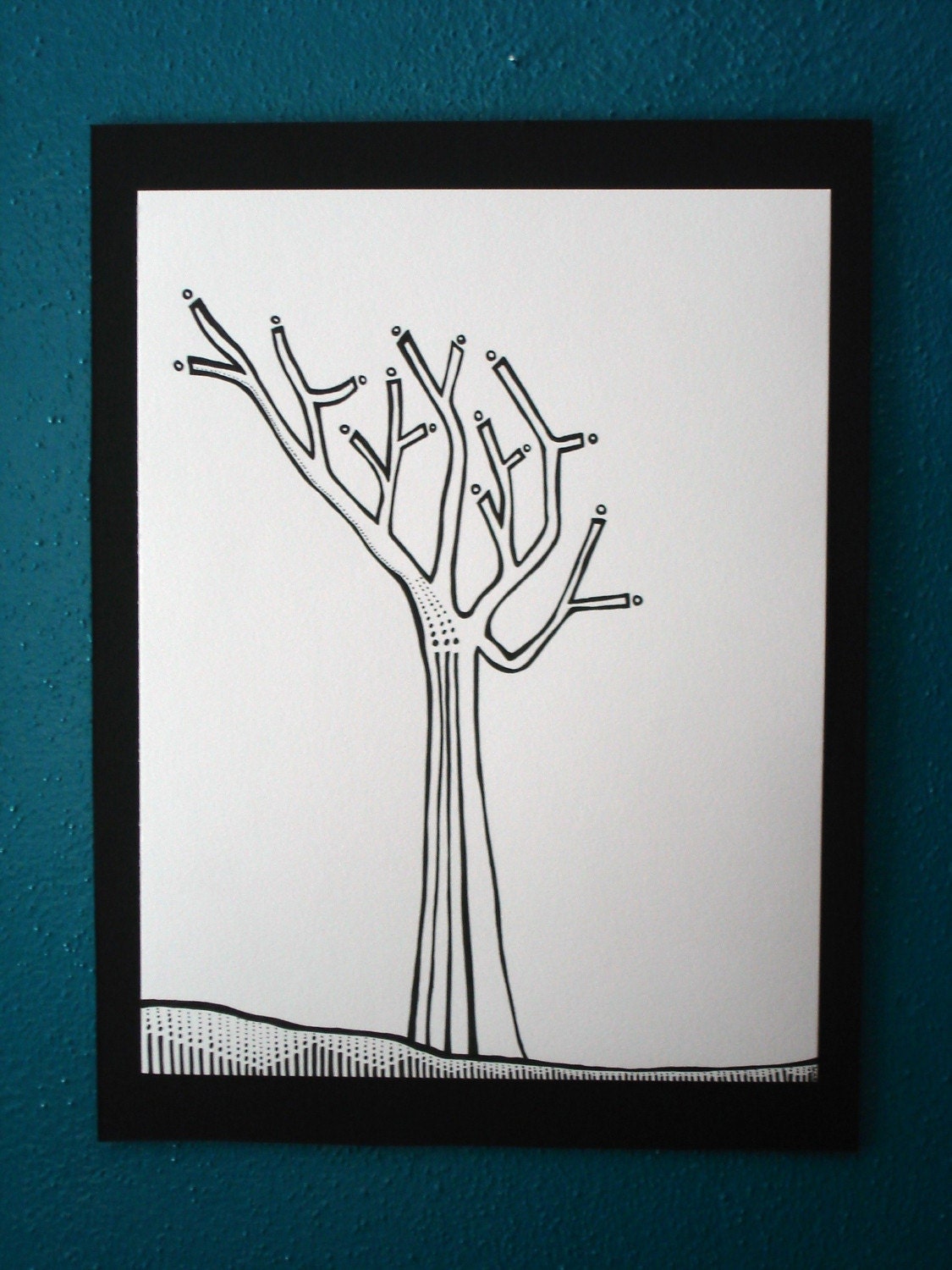 ORIGINAL Ink Drawing "Reaching"