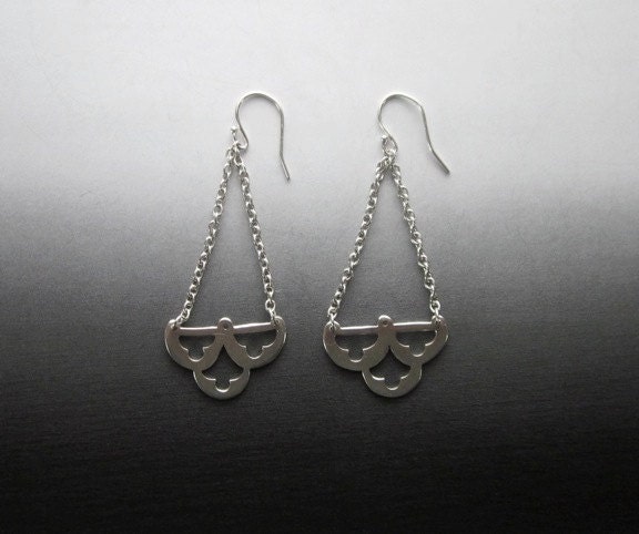 Fan Earrings