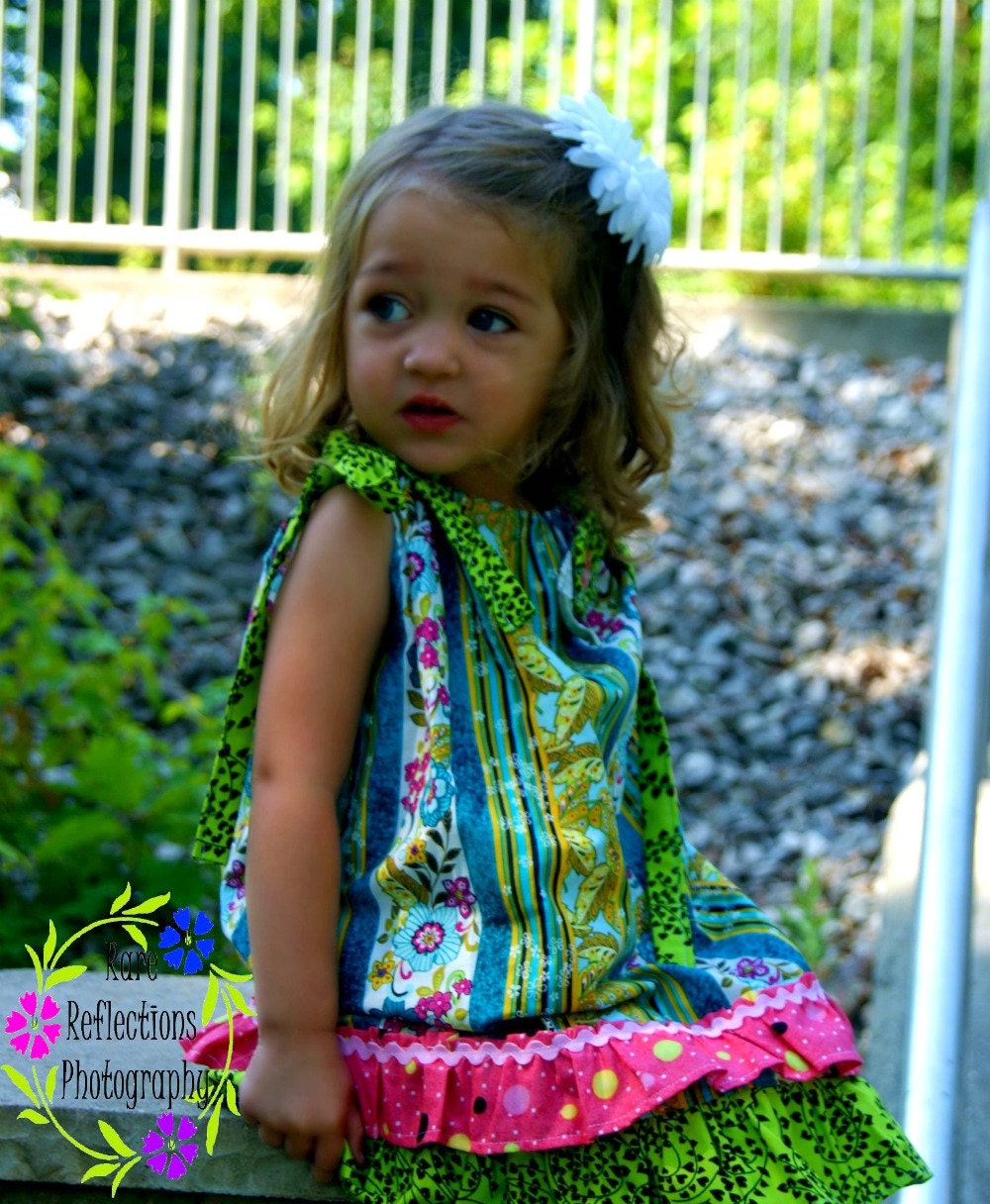 Divinely Sunshine Ruffled Swing Dress Sizes 12m through 6X
