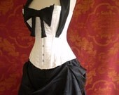 bad alice steel boned halloween corset outfit-whole outfit made for buyer