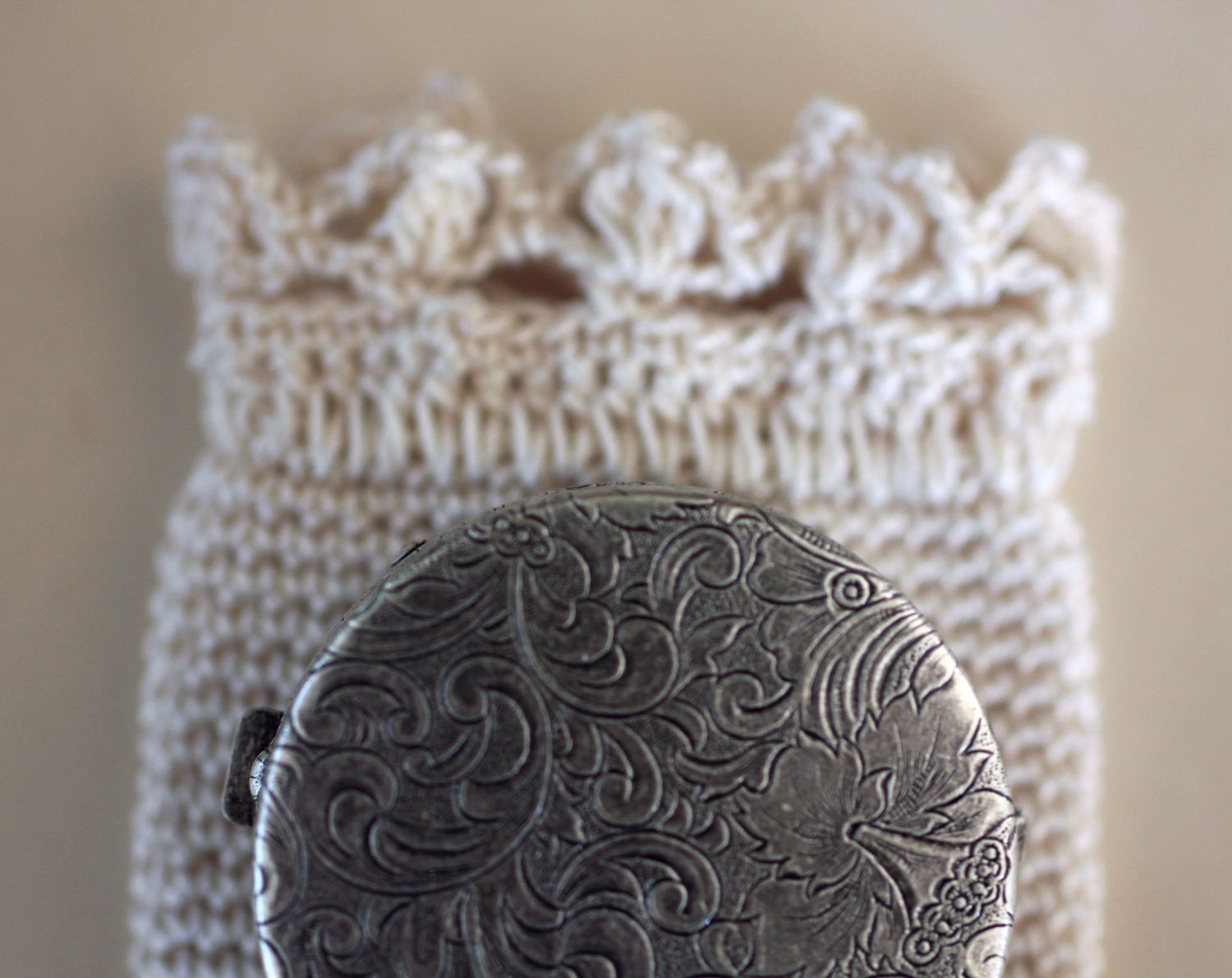 Page 47 Solid Natural Perfume Compact - A seaside, vanilla, floral, driftwood fragrance - Shabby Chic and Romantic
