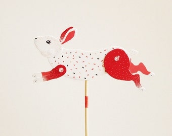 DIY Paper Puppet - Rabbit
