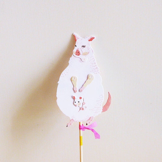 DIY Paper Puppet - Wallaby