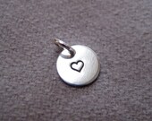 Charm Add On for your Dream Acre Designs jewelry -  Build A Charm Necklace or Bracelet TINY CUTE personalized charm in SILVER