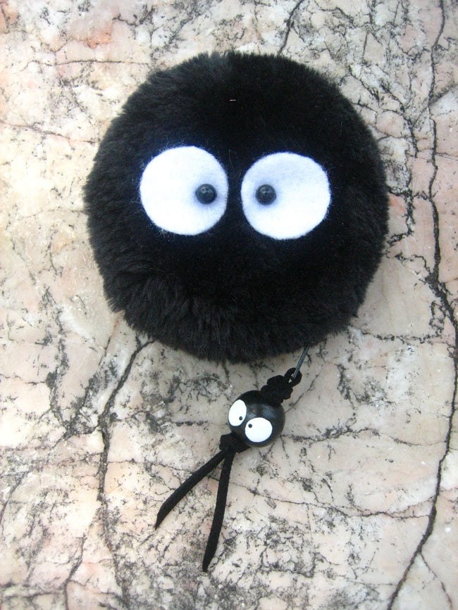 Totoro / Spirited Away Soot Sprite KUROSUKE Coin bag