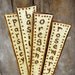 Basil Oregano Rosemary & Parsley herb garden stakes (Set of 4)