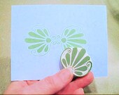 Olive leaves  Hand Carved Rubber Stamp, Greek, Great for Adding Leaves to anything Creative