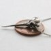 Life Size Sterling Silver Ruby Throated Hummingbird Skull Necklace