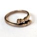 Horse Hoof Ring in Solid Bronze