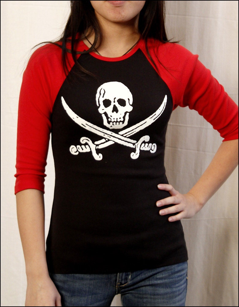 Womens Glow in the Dark Pirate Jersey