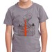 Exploding VOLCANO shirt ON SALE, short sleeve gray, toddler youth sizes, rad science, volcanic red lava