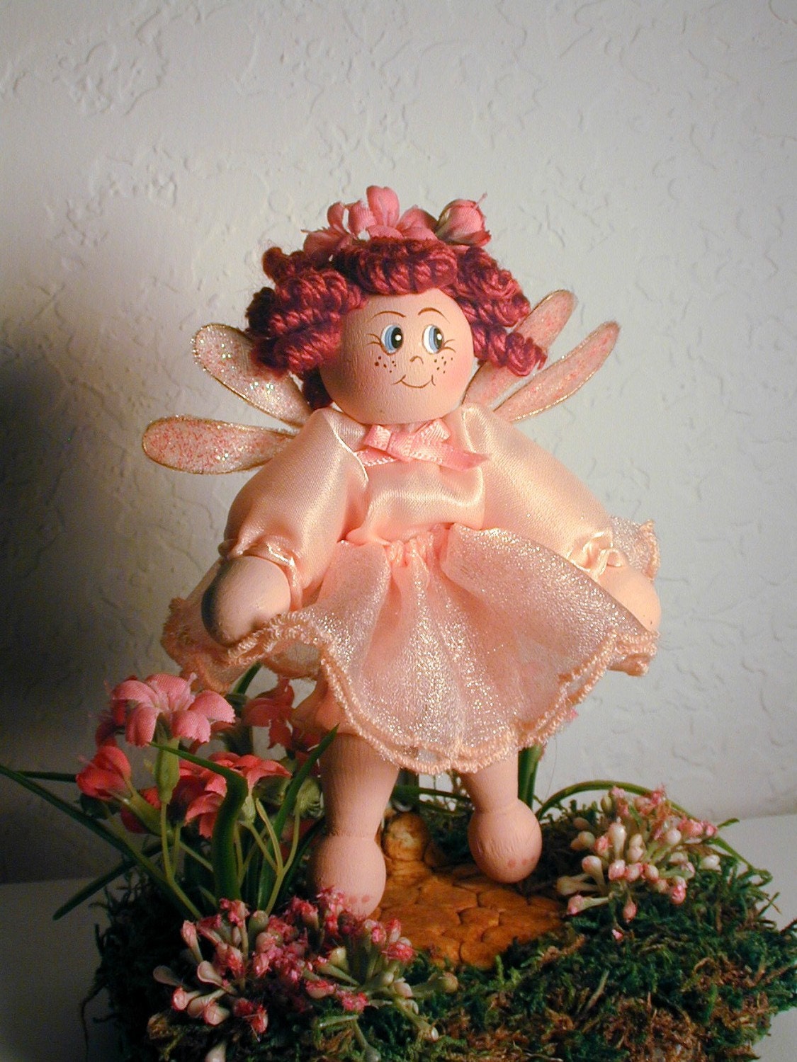 Spring Garden Fairy Clothespin Doll