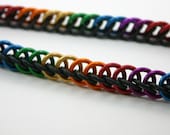 Rainbow Stretchy Half Persian Necklace