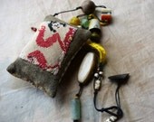 Master and Commander, a Fiber Art Necklace
