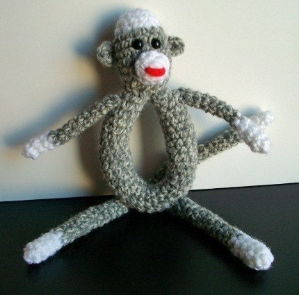 Crochet Pattern PDF Sock Monkey