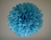 Sky ... 1 tissue paper pom // wedding decoration // birthday party // nursery // bar mitzvah // party decorations Il_170x135