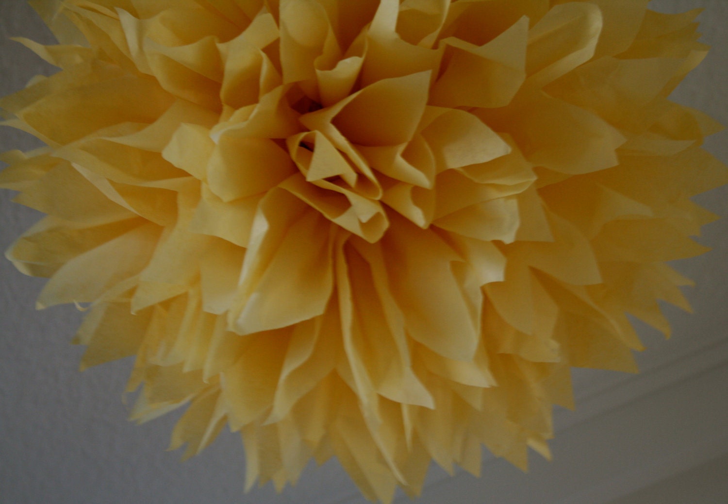 Wheat ... 1 tissue paper pom // weddings // baby shower // nursery // birthday // party decorations Il_570xn