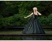 Victorian Inspired Fantasy Ball Gown Wedding Gown Custom Phantom of the Opera