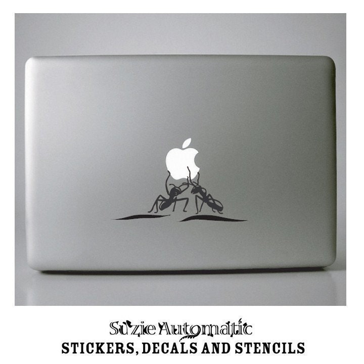 Carried Away by Ants Macbook Vinyl Decal