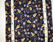 Quilted  Table Runner Candy Cane Christmas