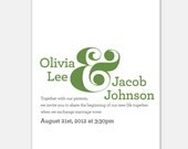 Printable Olivia Invitation (PDF)