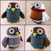 PDF of Flappy Owl Amigurumi Pattern