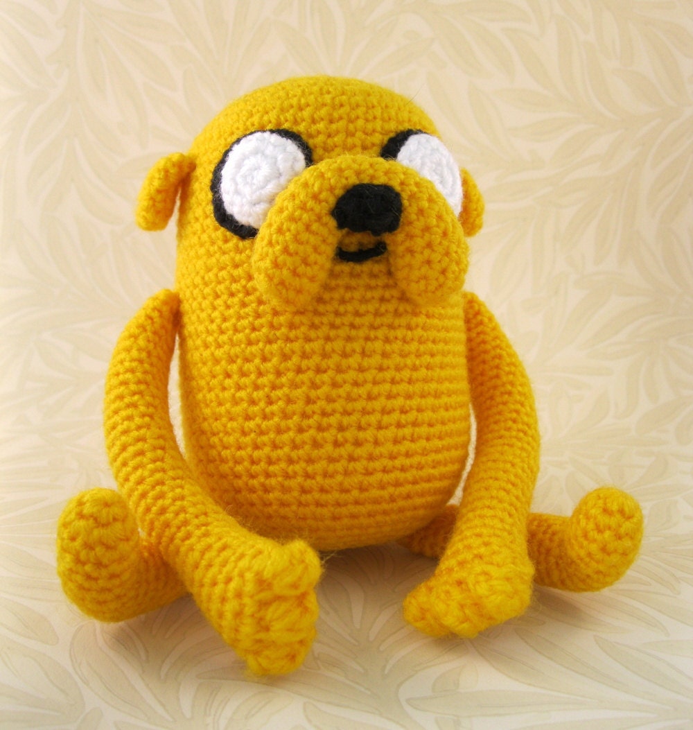 PDF of Jake the Dog Amigurumi Pattern