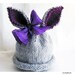 Hand Knit Bunny Baby Rabbit Hat, Custom Size, Girl or Boy  Easter Peter CottonTail