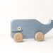 Whale Rollimal - a baby - toddler wooden toy animal