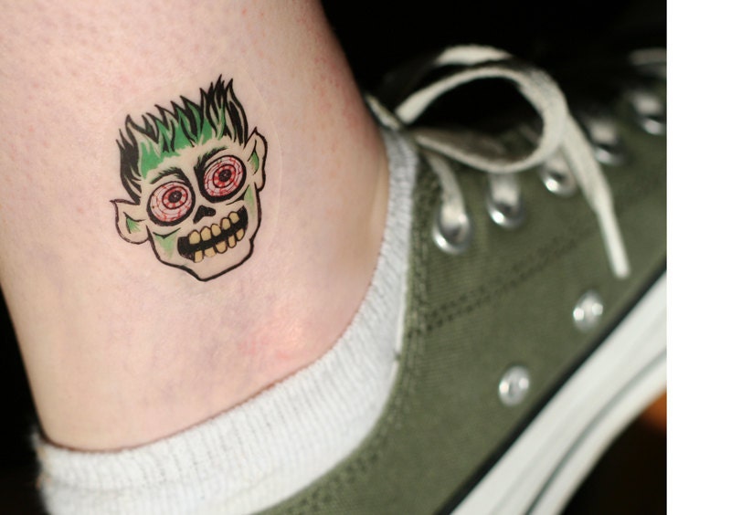 Ghoul & Monster Temporary Tattoos