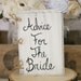 Bridal Shower Guest Book Shabby Chic Wedding Decor Custom
