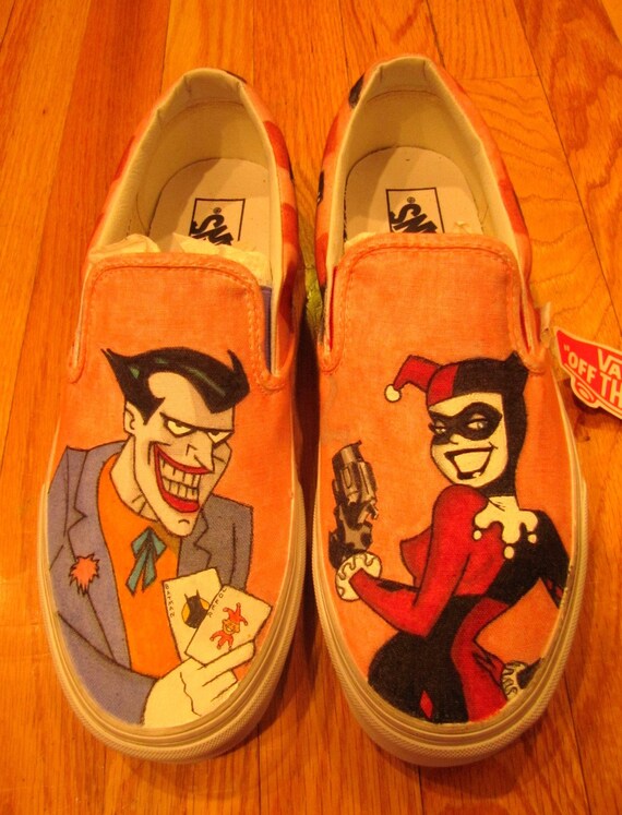 Made to Order (B:tAS) JOKER and HARLEY QUINN shoes