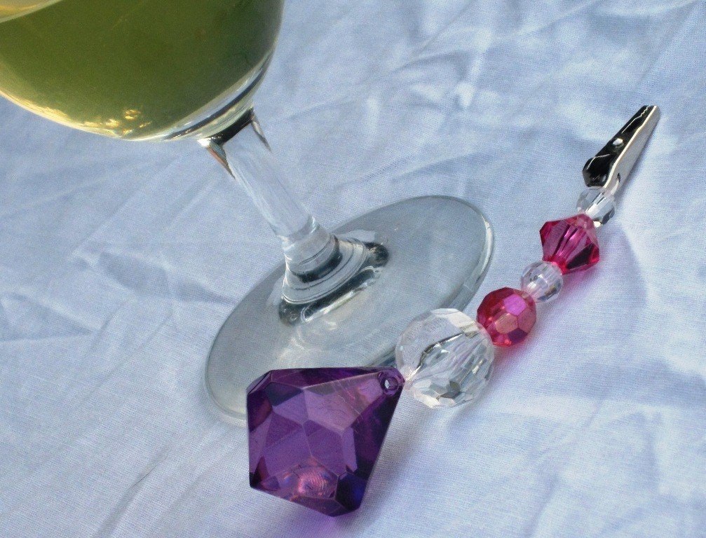 Tablecloth Anchors Purple Pink and Clear