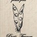 French Peas Digital Download Iron on Transfer