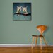 Owls In Love Starry Night OWLS 12x12x1.5 Gallery Wrapped Stretched Canvas Wall Art -  SIGNED