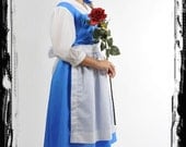 Custom Boutique Beauty and the Beast Provincial Girl Size Costume Dress for BELLE