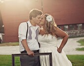 Wedding Gown with Lace Sweetheart Bodice