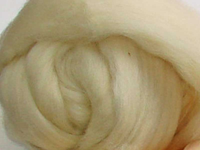 Pure Top Roving Wool for stuff waldorf doll 200 gr (7 oz) o