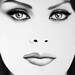 Sophia Loren Pencil Drawing Fine Art Print Classic Hollywood Vintage Glamour Beauty 8x11" Signed by Artist